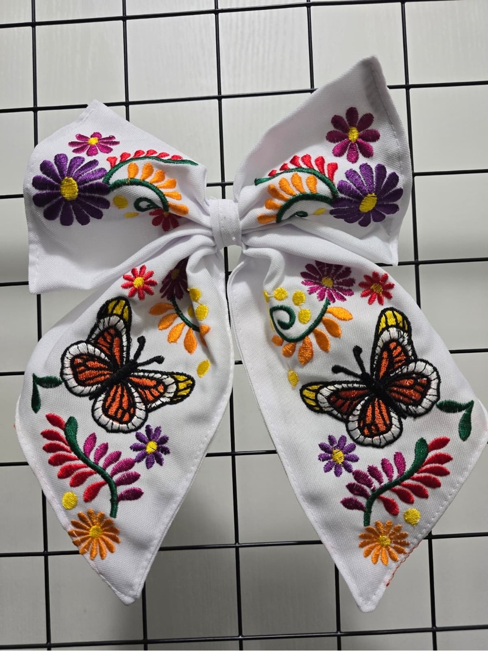 Embroidered Bow